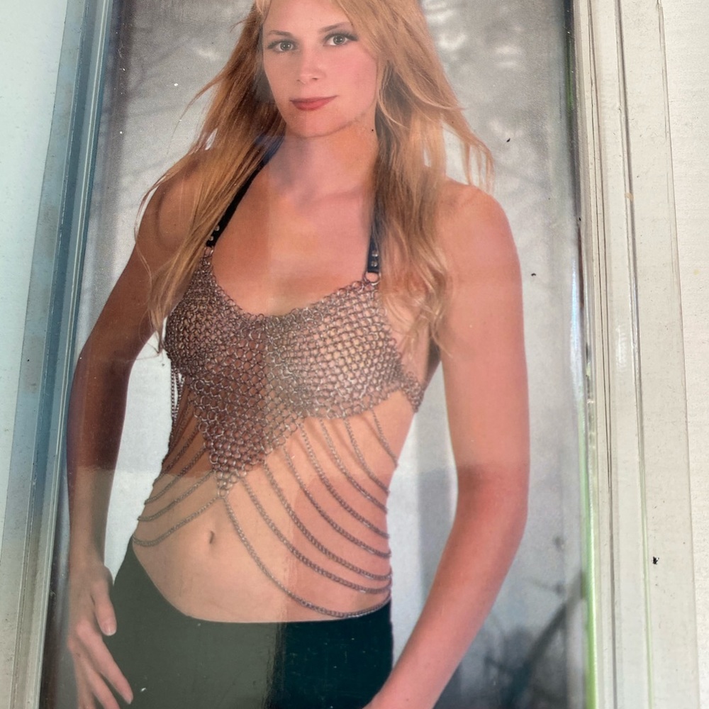 Chain mail Halter Top